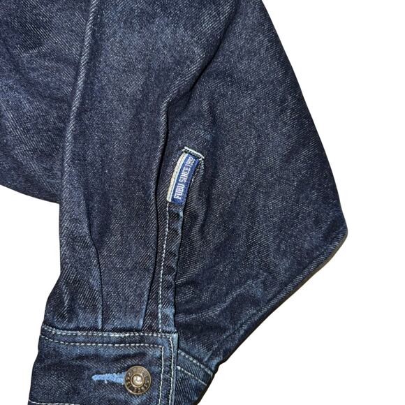 Fubu Vintage 1990’s Men’s Blue Denim Trucker Jean Jacket Size XL - Picture 6 of 15